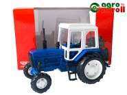 Belarus-MTZ játék traktor (Fém, 1:43) kék/fehér