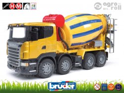 SCANIA R-széria betonmixer - BRUDER 