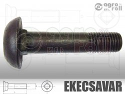 M16x90 Félgömbfejű csavar 10.9 Rabe Werk