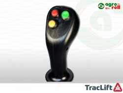Trac-Lift joystick kar kpl. bowdenes kivitel +1gomb+1billenő kapcsoló+Led S319+2
