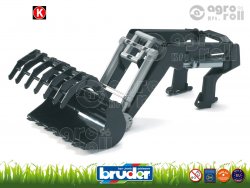 Homlokrakodó 03000 traktor szériához 03333 - BRUDER