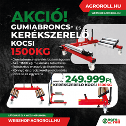 Kerékszerelő kocsi 1500kg gumiabroncs-szerelő 15000KR