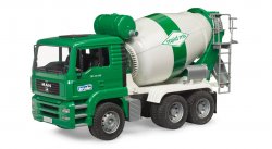 MAN TGA betonmixer zöld - BRUDER