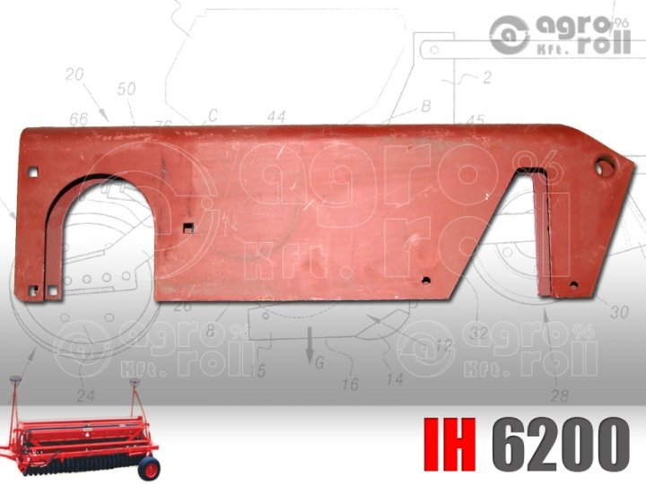 Főhajtás burkolat IH 6200