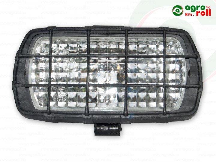 Munkalámpa négyszögletű rácsos