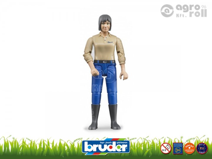 FIGURA - Nő kék nadrágban - BRUDER