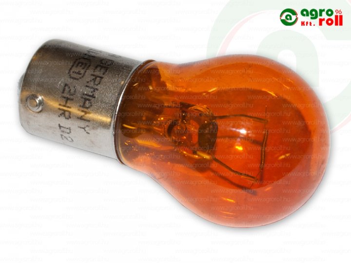 Izzó 12V 21W sárga PY21W