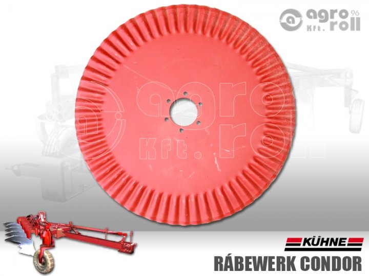 Tárcsalevél (rövidtárcsához) 520/6/5 lyukosztású KR.