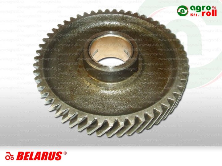 MTZ  Fogaskerék (vezérmű) z=53 BELARUS ORIGINAL 28° 58 dőlésszöggel /nagyobb dőlésszöggel hegyes/