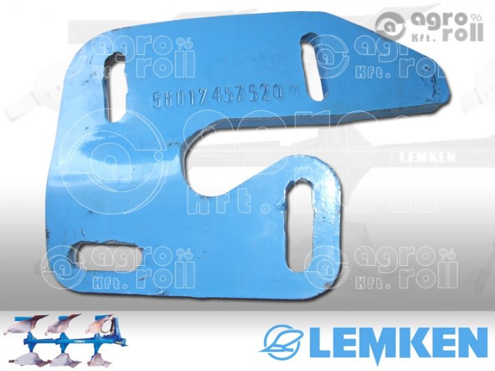 Beforgatólemez tartó Lemken Original jobb