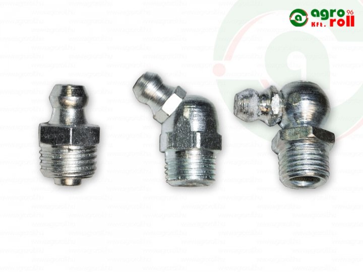 Gömbfejű zsírzógomb hosszú M6x1 180° GN 61.180 L KR.