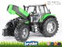Deutz Agrotron X720 traktor homlokrakodóval - BRUDER 