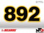 Belarus MTZ 892 felirat (gyári gépmatrica)