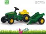 John Deere traktor pótkocsival - Rolly Toys