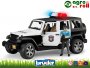 Jeep Rubicon rendőrségi Pick-Up terepjáró  BRUDER 