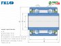 SL 5203.B-2T csapágy FKL BEARING SL 5203-2T ( JD AN212132,  Monosem 7140A, 10161048, Amazone Y00513900 CA130, CA150, Kuhn 81101640 , DAC 164044, Gaspardo F04100150R, Väderstadt 465911, Horsch 310926,,Kverneland AC676096, Krause 40-156, Case 324461A1, PEER