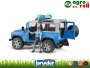 Land Rover Defender rendőrségi Pick-Up terepjáró + rendőr - BRUDER