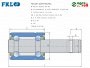 VP-16/40/74.5 FKL BEARING Gaspardo csapágy mélységállító F04100040, KUHN N00861A0 K094 56345058 51179008 2104082