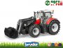Steyr 6300 Terrus homlokrakodóval - BRUDER