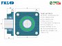 LEFN-212 M 2TB.H csapágy FKL BEARING (HORSCH:00240198, 00240165, 00240231) SNR UCFE 212 G2L3