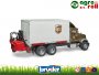 MACK Granite UPS teherautó  targoncával - BRUDER