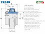 LE-210 2F.Y csapágy FKL Bearing