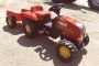 RollyKid piros traktor utánfutóval Belarus MTZ  - RollyToys