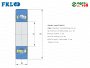 LR-35/72 csapágy FKL BEARING (INA:F-552987, LR35/72 2URS, PBF:114-992-2RSR2, KRONE 9303190)