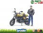 Ducati Scrambler + motoros BRUDER