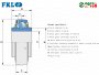 LS-207 2F csapágy FKL BEARING 