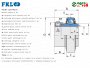 LY-206 2F csapágy FKL BEARING