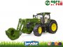 John Deere 7R homlokrakodóval - BRUDER