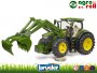 John Deere 7R homlokrakodóval - BRUDER