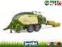 Krone Big Pack 1290HDP VC szögletes nagybálázó 2 szögletes szénabálával - BRUDER