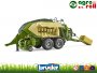 Krone Big Pack 1290HDP VC szögletes nagybálázó 2 szögletes szénabálával - BRUDER