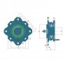 ZGKU-208-2S csapágy FKL BEARING