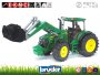 John Deere 7930 homlokrakodóval -  BRUDER 
